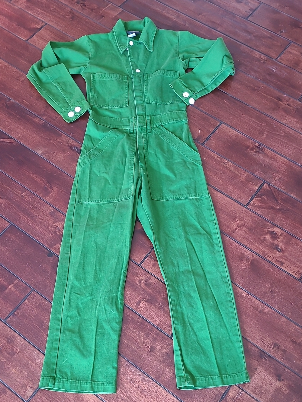 Big Bud Press Green Utility One-Piece Jumpsuit Size XXS